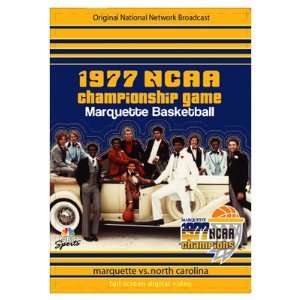  1977 NCAA Championship Game   Marquette vs. North Carolina 