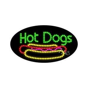  LABYA 24107 Hot Dogs Animated LED Sign