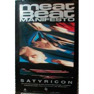  Meat Beat Manifesto Satyricon poster 