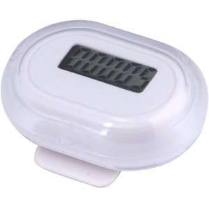 August HPC906 White Mini Step Counter with Battery Sports 