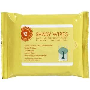  Shady Day Daily Sun Protection Wipes SPF 30   15 count 