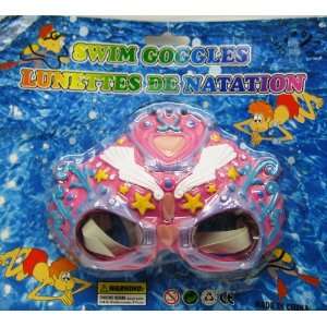  Girl Pink Swim Googles