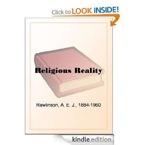Start reading Religious Reality 