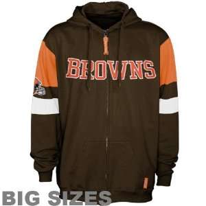   Browns Brown Big Sizes End Around Hoody Sweatshirt