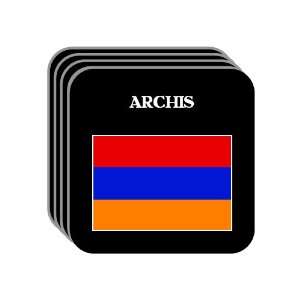  Armenia   ARCHIS Set of 4 Mini Mousepad Coasters 