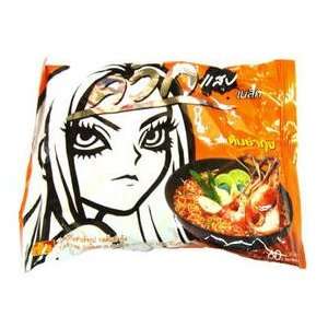 TOM YUM Shrimp Flavour Instant Noodle   Quick Zabb (X 10 Pcs.)