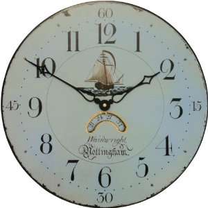   Lascelles Ship Motif Wall Clock, Notts, 14.2 Inch
