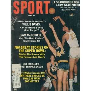  Kareem Abdul Jabbar April 1967 Sport Magazine Sports 