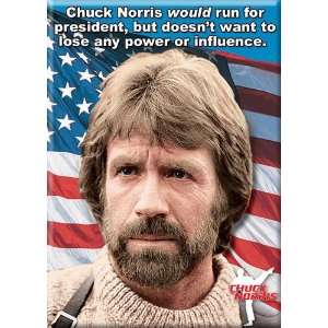  Chuck Norris Would Run For President Magnet 26721D 