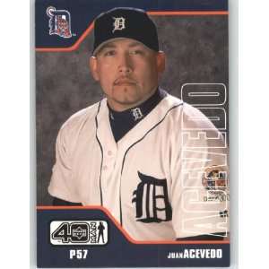  2002 Upper Deck 40 Man #337 Juan Acevedo   Detroit Tigers 