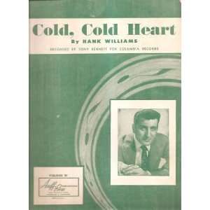  Sheet Music Cold Cold Heart Hank Williams 135 Everything 