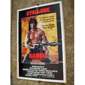  Rambo First Blood Part II   Stallone   Original Movie 