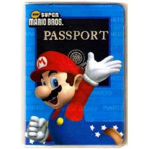  New Super Mario Bros ~ Mario waving Passport Cover 