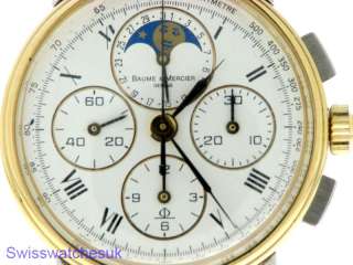 BAUME MERCIER CHRONOGRAPH VINTAGE WATCH Shipped from London,UK 