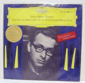 ANDA GEZA,Piano CHOPIN 24 Preludes Op.28 Polonaise Op53  