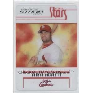   Stars Albert Pujols #42 St. Louis Cardinals Base Card 