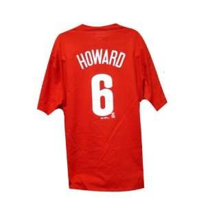  Ryan Howard Philadelphia Phillies Red Jersey Name & Number 