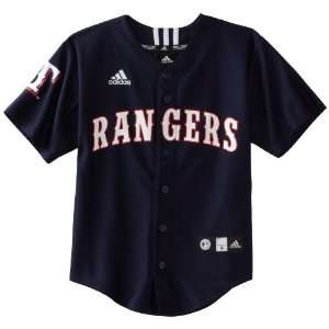  MLB Youth Texas Rangers Team Color Printed Baseball Jersey 