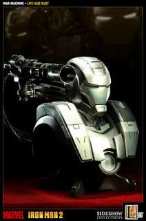 Sideshow Collectibles 400039 Iron Man 2 War Machine Life Size Bust NEW 