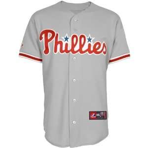   Phillies Youth Gray Replica Baseball Jersey (Small)