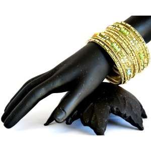  ALDA Lac Bangles Olive Jewelry