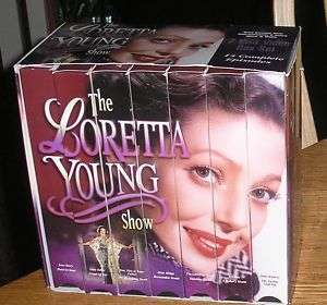THE LORETTA YOUNG SHOW SET OF 7 VHS TAPES   USED  