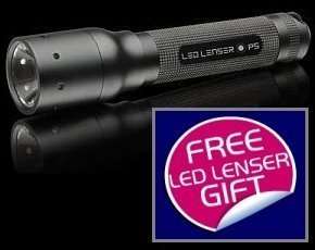 PROFESSIONAL RANGE   LED Lenser P5 + FREE ENGRAVING  
