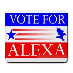  VOTE FOR ALEXA Mousepad