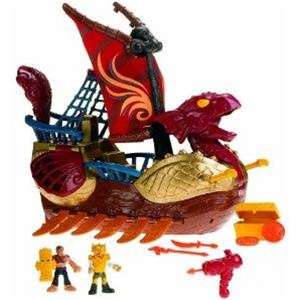 Fisher Price Imaginext Serpent Pirate Ship  