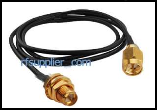   RP SMA +Pigtail cable RP SMA female to SMA male with 10m LMR195