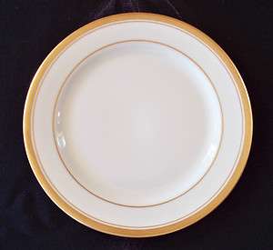 SYRACUSE CHINA OLD COLONY 5 1/2 BREAD & BUTTER PLATE GOLD BANDS 
