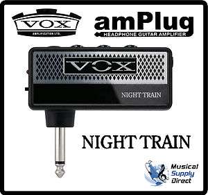VOX amPlug Night Train Headphone Guitar Amp. New AP NT Amplifier 
