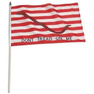  1st Navy Jack 12 x 18 inch ( Dont tread on me flag 