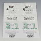 San Diego Zoo or Safari Park Tickets   2 Pack (Guest Passes)
