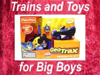   BATMOBILE RC DC Super Friends Fisher Price 00301 Trains Toys Bat New I