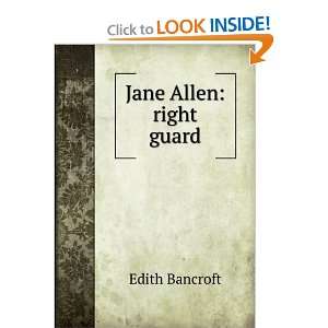  Jane Allen right guard Edith Bancroft Books