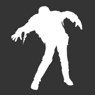 Zombie   The Walking Dead Undead Car Sticker Decal  