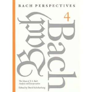  ) May 01 99[ Hardcover ] (9780803210516) Bach Perspectives Books