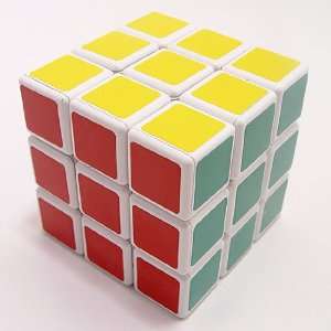  Shengshou 3x3x3 Puzzle Cube White Toys & Games