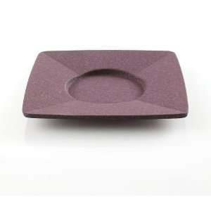  Teavana Yoho Square Cast Iron Coaster, purple Kitchen 