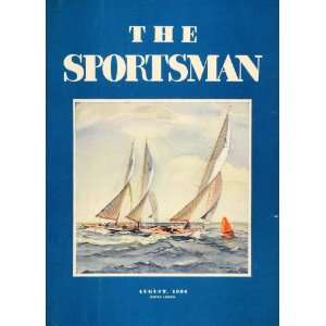   Cover Sportsman Sailboat Racing Yngve E. Soderberg   Original Cover