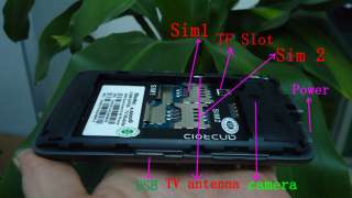 Unlocked GSM Dual sim Android Smart Cell phone GPS WIFI AT&T T 
