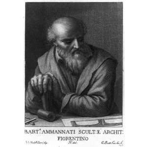  Bartolomeo Ammanati,1511 1592,Italian architect,sculptor 