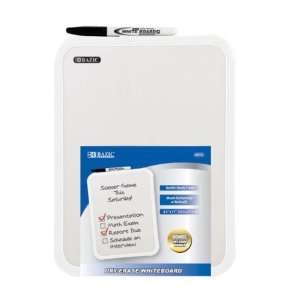  Bazic 6010 72 8.5 in. X 11 in. Dry Erase Board with Marker 