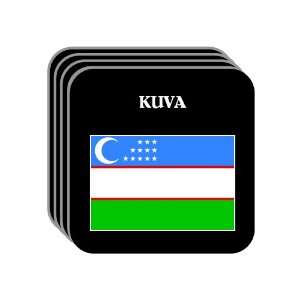  Uzbekistan   KUVA Set of 4 Mini Mousepad Coasters 