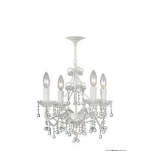  Crystorama 4514 WW CLEAR Up Mini Chandelier