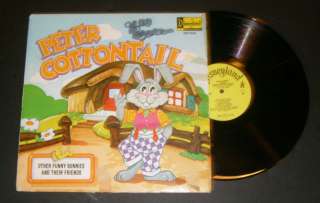 Disneyland PETER COTTONTAIL Record DQ1234  