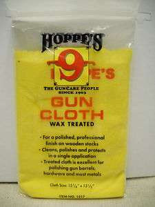 HOOPES GUN CLOTH WAX TREATED 15 1/4 X 13 1/2 #1217 NEW 026285510386 