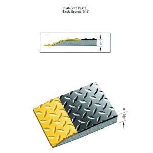   Diamond Plate 8 ft. x .56 in.  up to 75 ft. 2 Yellow
