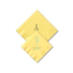  Pastel Yellow Luncheon and Beverage Napkins Toys & Games